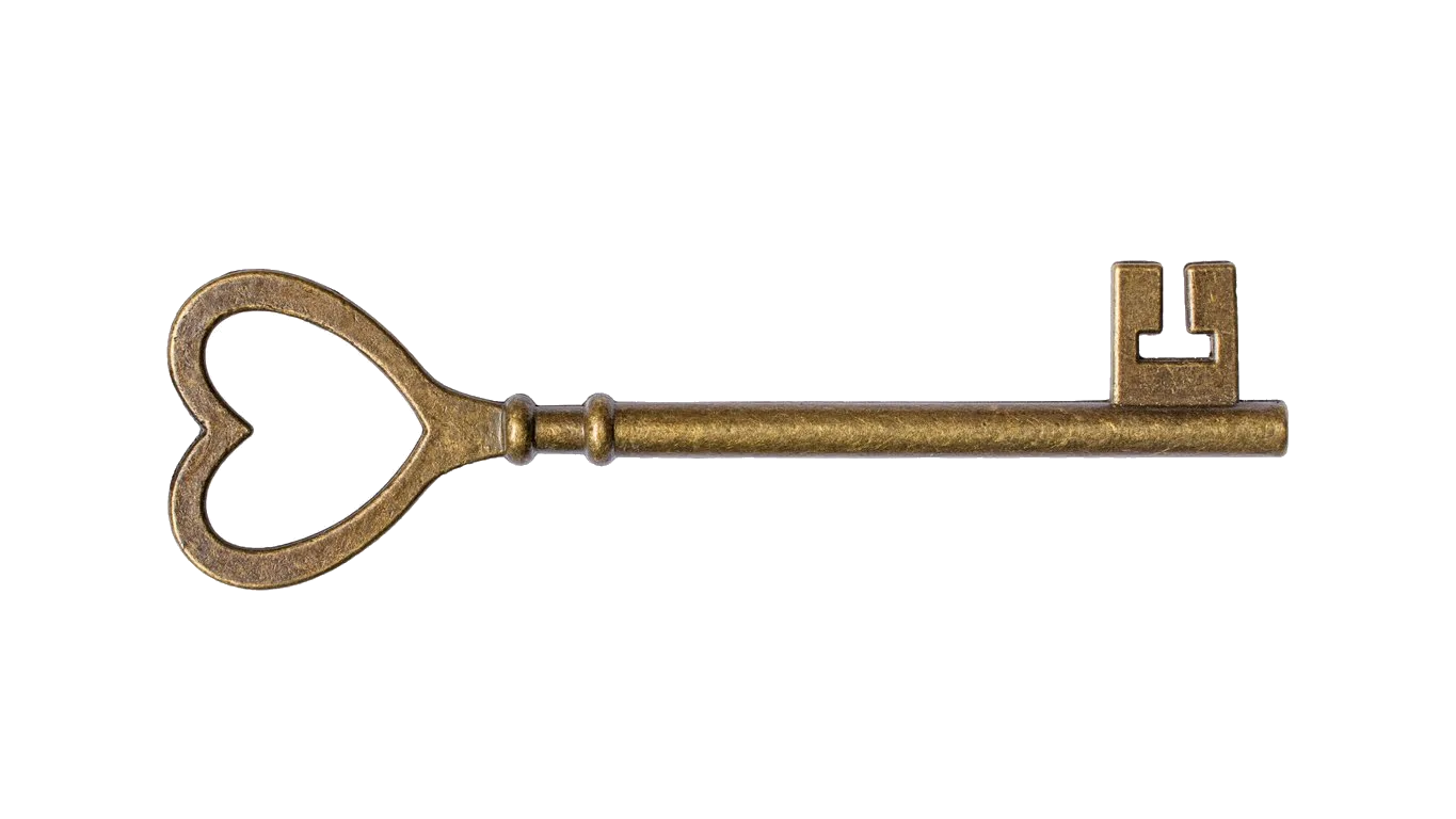Old Heart Key